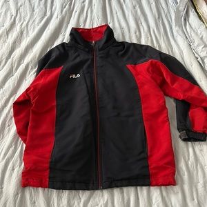 vintage fila racer jacket